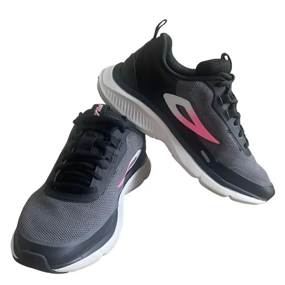 Fila Memory Trexler soft mesh running Athletic Shoe Size 8.5 Black and Pink